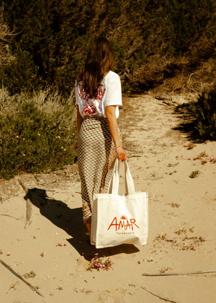 Amar Tote Bag White Sand