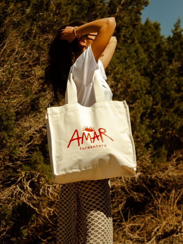 Amar Tote Bag White Sand