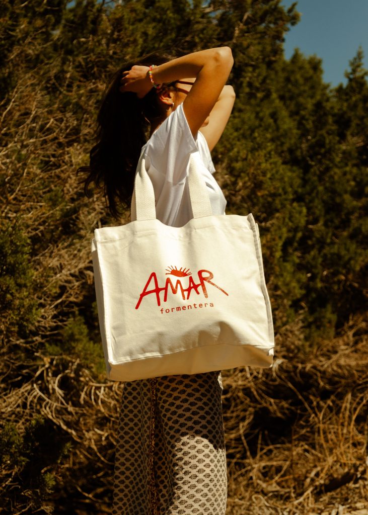 Amar Tote Bag White Sand