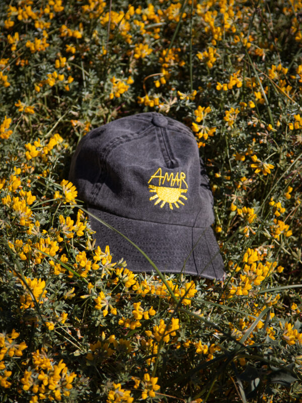 Cappellino AMAR Washed Black