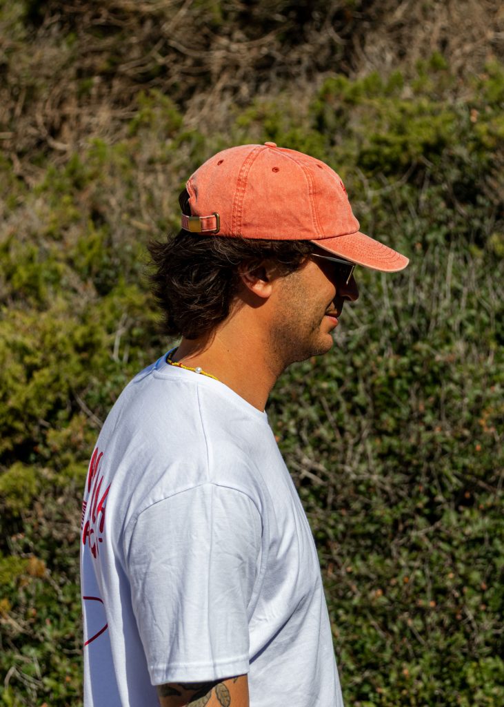 Cappellino AMAR Washed Coral