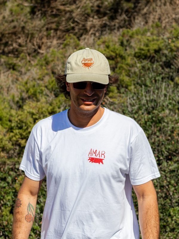 Cappellino AMAR Washed Sand