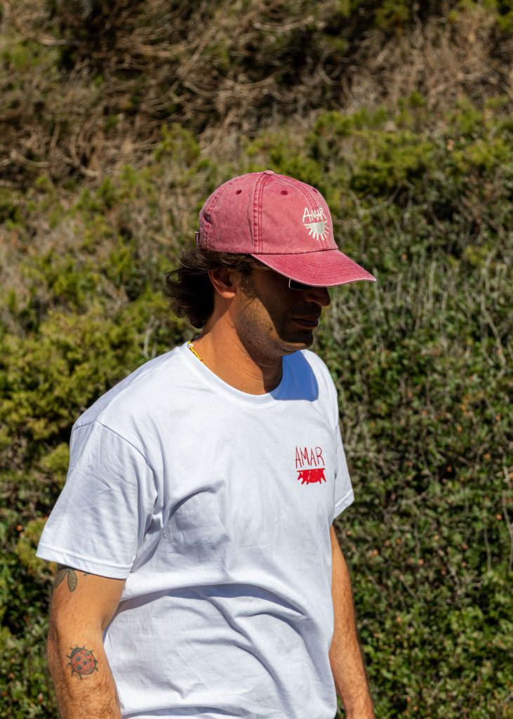 Cappellino AMAR Washed Rose