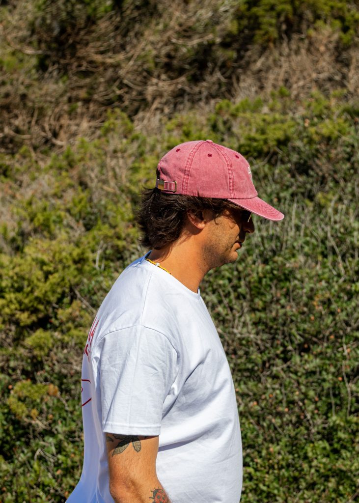 Cappellino AMAR Washed Rose